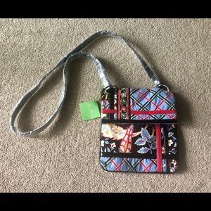Vera Bradley Flipster Crossbody Bag in Versailles